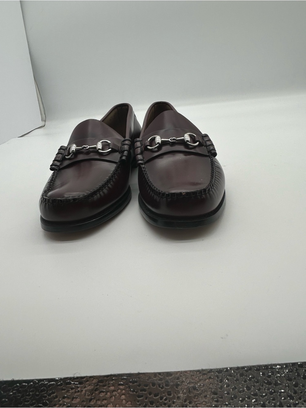 G H Bass&Co. Weekuns Lincoln Loafer with Wine Leather Finish 11EE - Picture 6 of 7